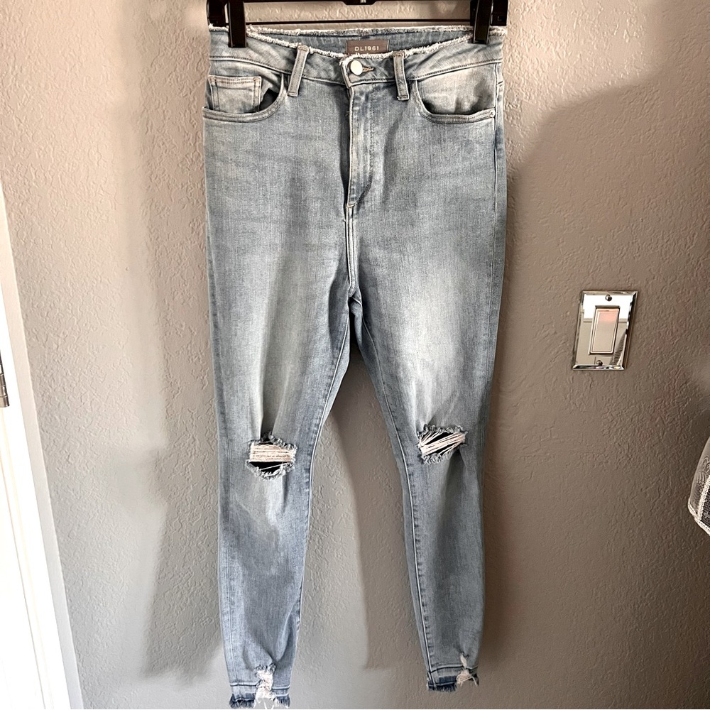 DL1961 Chrissy Ultra High Rise Skinny Jeans